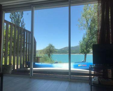 Rez De Plage-Canoe+Paddle-70M² Savines-le-Lac Buitenkant foto