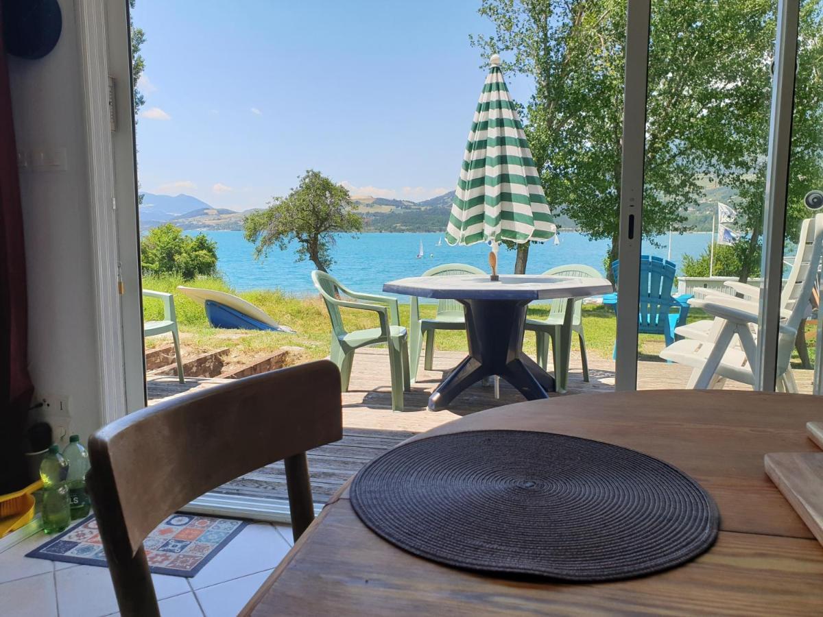 Rez De Plage-Canoe+Paddle-70M² Savines-le-Lac Buitenkant foto