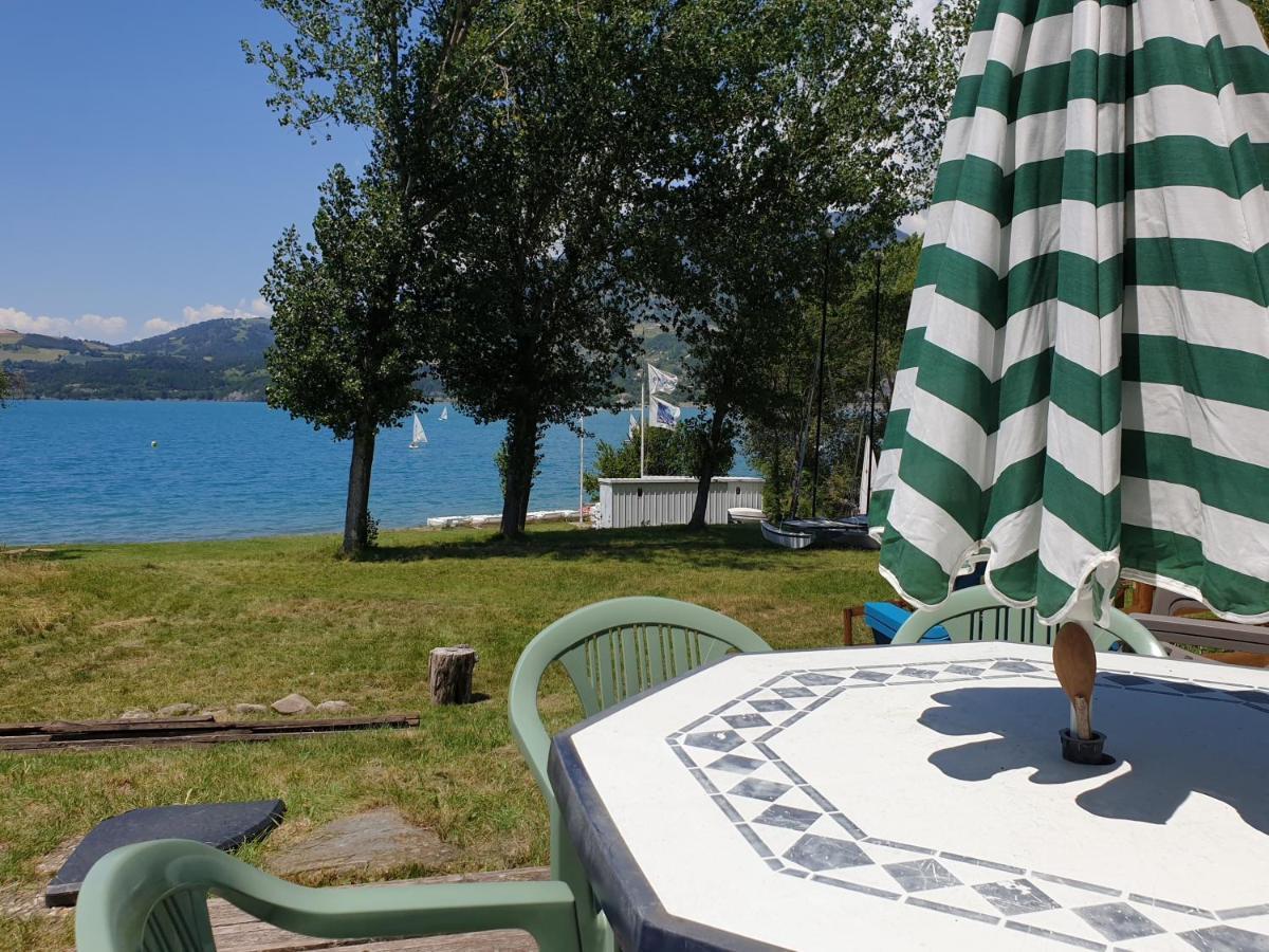 Rez De Plage-Canoe+Paddle-70M² Savines-le-Lac Buitenkant foto