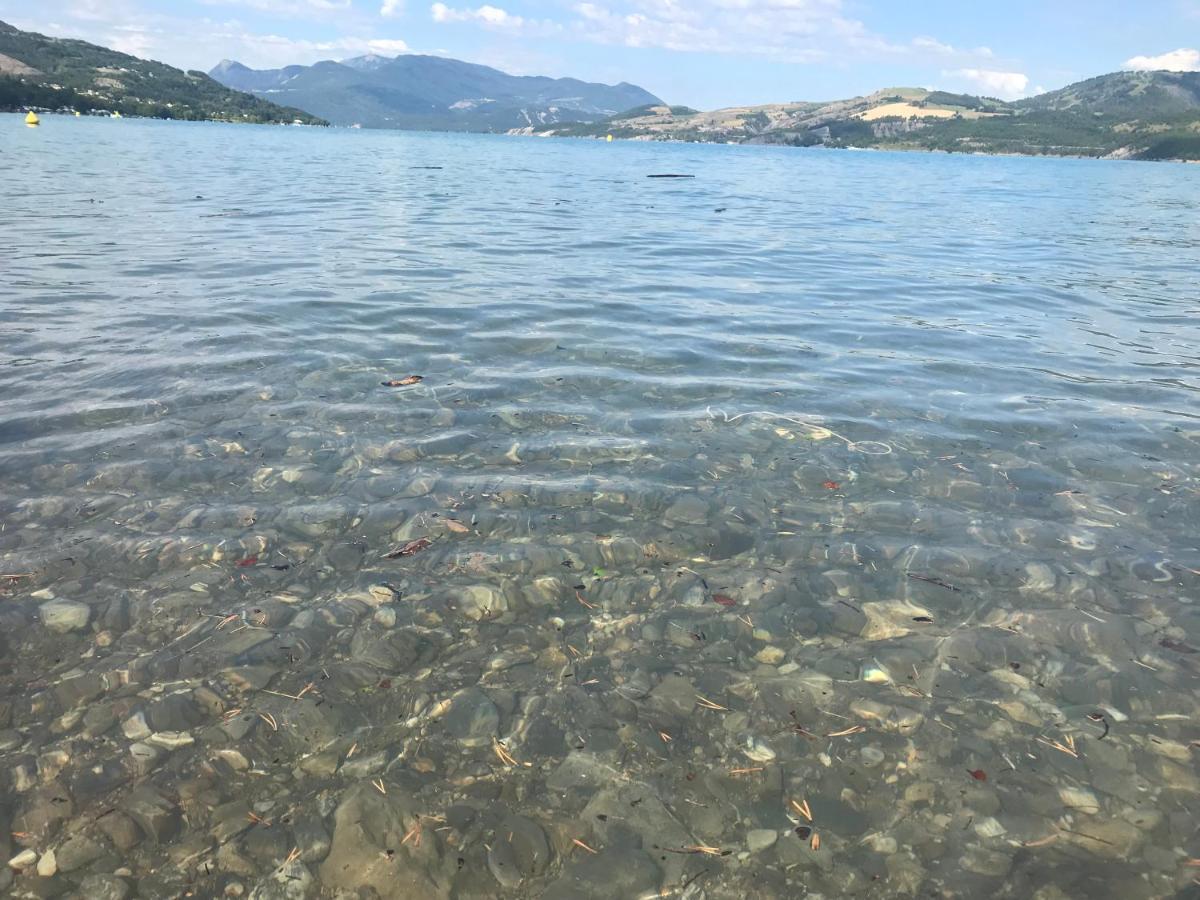 Rez De Plage-Canoe+Paddle-70M² Savines-le-Lac Buitenkant foto