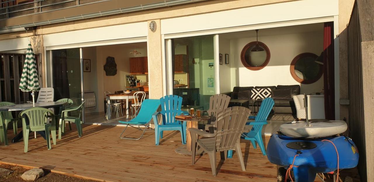 Rez De Plage-Canoe+Paddle-70M² Savines-le-Lac Buitenkant foto