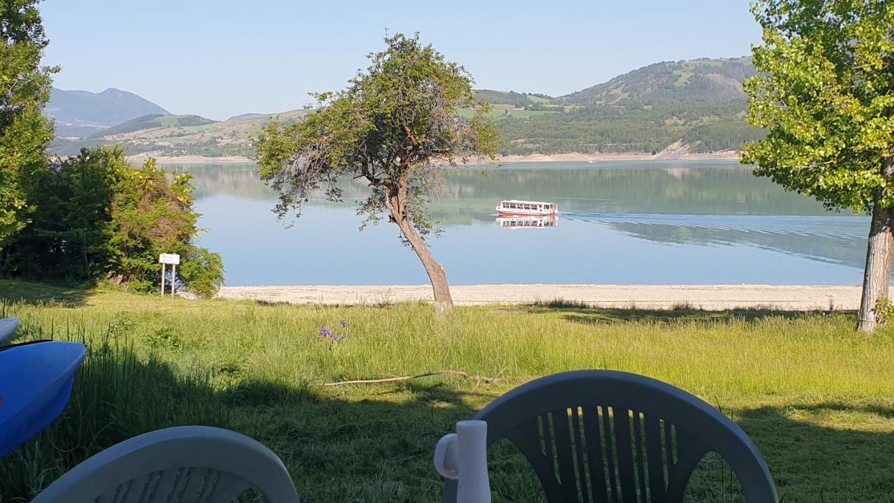 Rez De Plage-Canoe+Paddle-70M² Savines-le-Lac Buitenkant foto